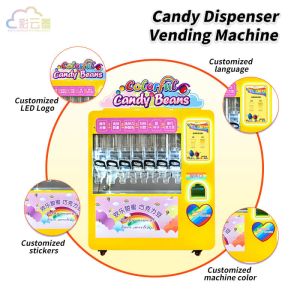Buy cheap Robotic Arm Candy Dispenser Vending Machine Customized With LED Screen from wholesalers