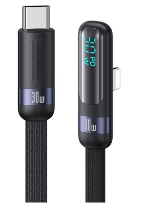 Buy cheap 100W PD Type-C Cable with Digital Display Braided Line 1m Length Customized OEM Support Fast Charge King from wholesalers