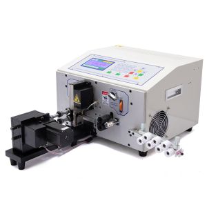 32-10AWG Cable Cutting Wire Stripping And Twisting Machine CX-07B High