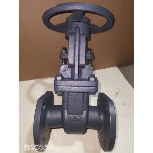 Buy cheap 150-300 PSI Pressure Rating Cast Iron Gate Valve with API 598 Testing Standard and ≤120℃ Operating Temperature from wholesalers