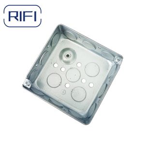 Buy cheap EMT Conduit Fittings 2 Gang 5X5 Handy Box Metal Electrical Box Wire Box from wholesalers