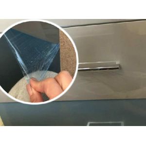 Buy cheap Disposable 1250mm 60mic Metal Surface Protection Film For Kitchen Ware from wholesalers