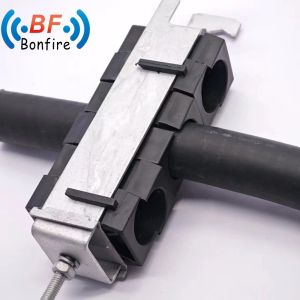 Stainless Steel Fireproof Radiating Leaky Feeder Cable Clamp with Customized