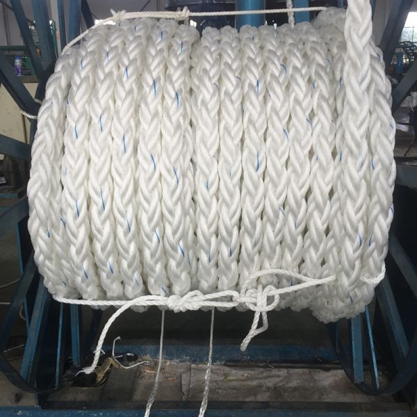 Quality Marine Equipment Polypropylene 8 Strand PP Rope Boat Tow Rope for sale