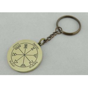 Buy cheap Promotional Russia Personalized Key Chain With Soft Enamel and Antique Brass Plating from wholesalers