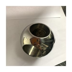 Buy cheap Valve Ball Silver DN50 for Valves Spare Parts L Through Customized Product ISO Certificate from wholesalers