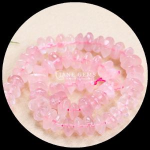 Gems Bead Natural Crystal Citrine Rose Quartz Gemstone Irregular Tumbled Shape