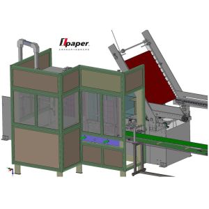 Buy cheap Customized Paper Bag Machines Tissue Paper Cutting Machine Pharmaceutical Industry from wholesalers