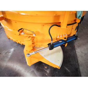 Buy cheap Orange Color Refractory Pan Mixer Refractory Mixer Machine 500L Input Capacity from wholesalers