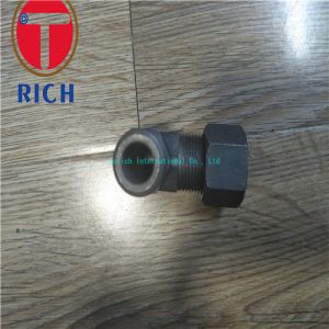 Buy cheap Carbon Steel Tube Machining Thread Elbow Connector TCT06-02R For Oiled Tubes from wholesalers