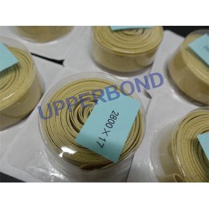 MK8 MK9 KDF2 Cigarettes Filter Rod Machine Linen Aramid Garniture Tapes 14.5