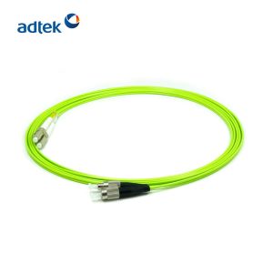 LC to FC OM5 Duplex 50um 125um Fiber Optic Patch Cord PVC LSZH OFNP Jacket