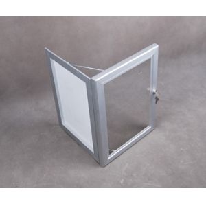 Custom Print Lockable Poster Display Frames , Various Size Aluminium Snap Frames