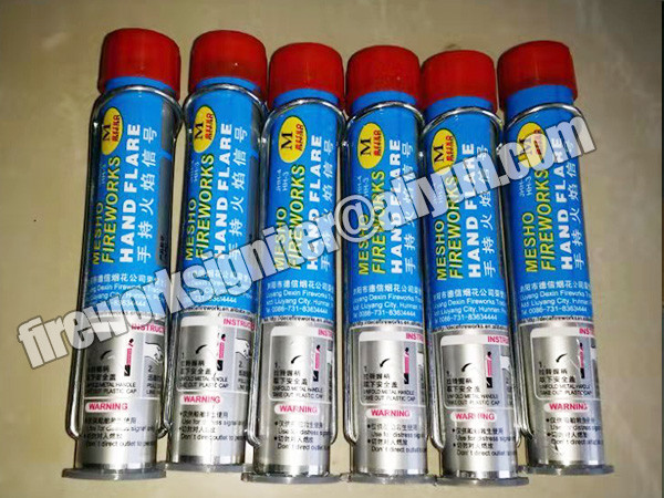 Buy cheap 90second Blue Signal Smoke Flare Stage Fireworks from wholesalers