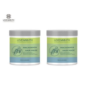 Macadamia Extract Hair Mask With Coconut Oil Restore Moisture / Elasticity