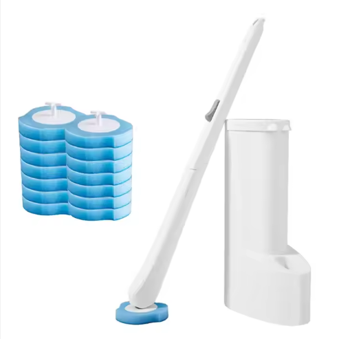 Buy cheap Disposable Toilet Brush Set With Replaceable Head Sterilization Convenient from wholesalers