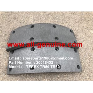 Buy cheap TEREX 20018432  LINING TR50 TR60 TR70 TR100 TR45 3305F 3305B TR35A RIGID DUMP TRUCK MINING OFF HIGHWAY CUMMINS  ALLISON from wholesalers