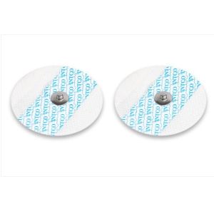 Buy cheap Disposable ECG Electrode Pads White Nonwoven Fabric Adhesive Button Electrode from wholesalers