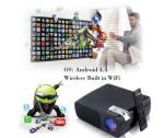 2600 Lumens 800x480 USB/HDMI/TV/AV/YPBPR/VGA/Audio Input Wireless LED Video
