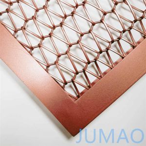 Buy cheap 1x3 Copper Metal Mesh Divider Wall Partitions Cutomized from wholesalers
