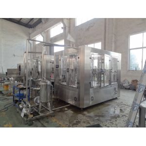 Buy cheap Stainless Steel Beverage Filling Machine 4 In 1 Hot Filling Electric Driven from wholesalers