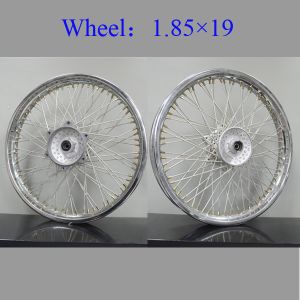 Buy cheap Lightweight Stainless Steel Spoked Motorcycle Wheels Sturdy Aluminum Alloy from wholesalers