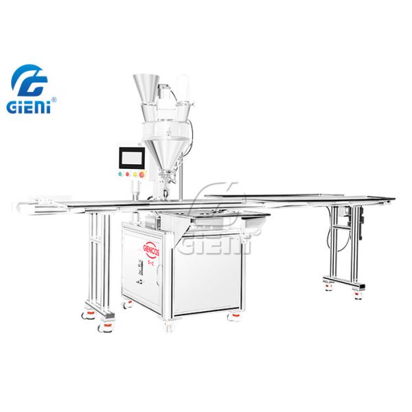 Buy cheap 15L Tank Cosmetic Filling Machine With Changeable Auger from wholesalers