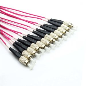 Buy cheap High-Density MPO-12 to FC OM4 Breakout Cable for Data Center & Multichannel Systems from wholesalers