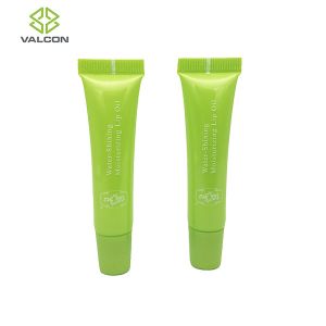 Buy cheap Green Empty Lip Balm Tubes , Removable Nozzle Plastic Tube Packaging from wholesalers