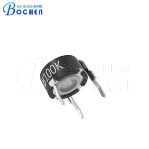 China Pt06 25k ohm Variable Resistor 6mm Carbon Trimmer Potentiometer on sale