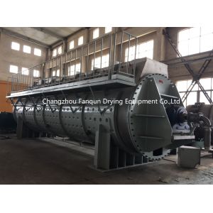Buy cheap ASME 140L Vacuum Disc Dryer horizontal Sludge Drying Equipment from wholesalers