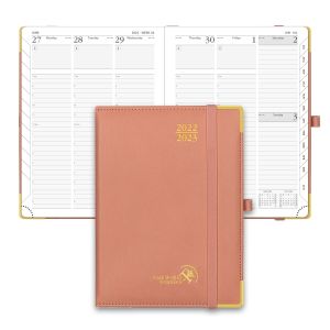 China 2023-2023 Academic Planner Pink Vertical Page Layout With Quick Serach Functions on sale