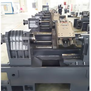 Buy cheap TCK 6332 Automatic slant bed Lathe with Power for machining metal from wholesalers