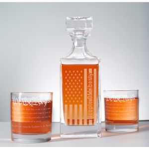 Buy cheap Glass Bespoke 450ml Decanter Whisky Glass Bottles With Customer Logo from wholesalers
