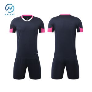 Buy cheap Men's Soccer Jersey – Lightweight, Moisture-Wicking Polyester, Breathable, Available in Red/Blue/Black from wholesalers