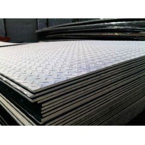 Buy cheap 3.0mm Inox 304 Stainless Steel Flat Checkered Sheet Floor Plate With Willow Leaf Pattern from wholesalers
