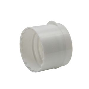 China White Transparent Screw 24 410 Plastic Dispensing Caps on sale