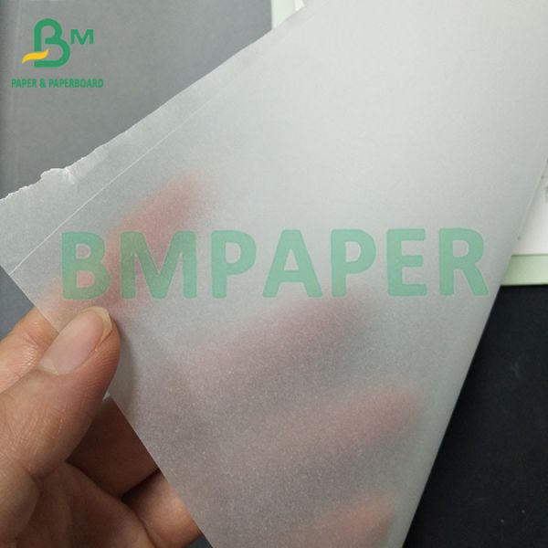 60gsm 24'' 36'' White Tracing Paper Transparent Copying Paper For Tracing And