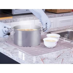 Buy cheap OEM Multifunctional Silicone Kitchenware Silicone Drying Mat from wholesalers