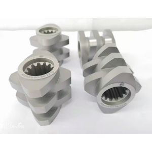 Buy cheap CTE75 Double Extruder 2-Flighted Thansfer 3-Flighted Screw Elements from wholesalers