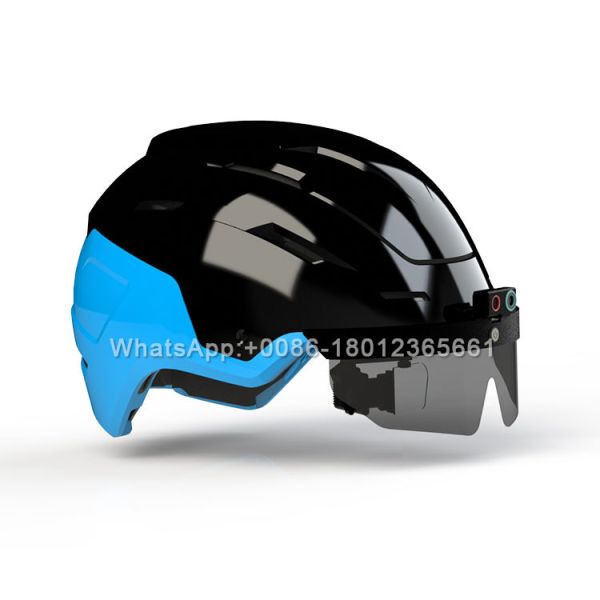 Buy cheap Thermal Imaging Security Wearable AI Infrared Thermal Smart Helmet from wholesalers