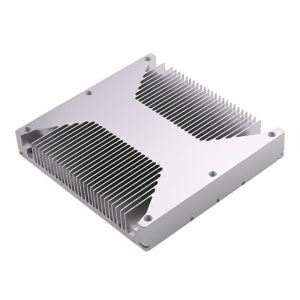 Buy cheap High Thermal Conductivity Skived Fin Heat Sink Aluminum Construction Featuring product