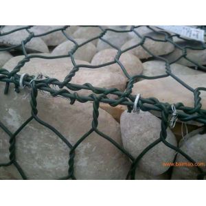 Buy cheap 1mx1mx1m Welded Galvanized Gabion Wire Mesh Hexagonal from wholesalers