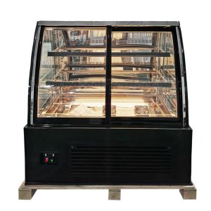 Buy cheap 3 Layers Commercial Display Cooler Curve Front Glass Air Cooling from wholesalers