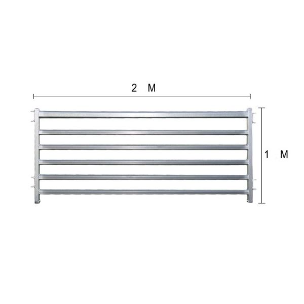 Quality Farm Cattle Yard Panels And Gates Galvanized / Painted Finish Surface for sale