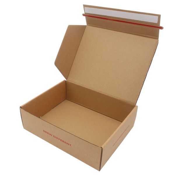 Quality Mailer Box Manufacture Custom Logo Biodegradable Big Quick Seal Mailer Box With Tape for sale