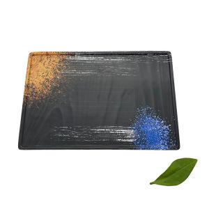 Buy cheap Rectangle Shape Melamine Soup Plate Dinnerware Galaxy Pattern from wholesalers