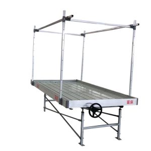China Medical Marijuana Hydroponic Racks 3mm Mobile Growing System on sale