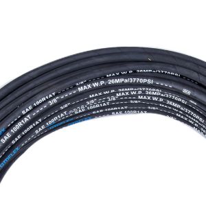 Buy cheap Flexible Synthetic Rubber Hose 1sn R1at Steel Wire Hot Temperature In America from wholesalers