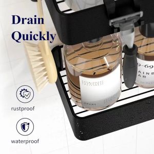 Buy cheap No Drilling Modern Reinforcement Design Traceless Adhesive Shower Caddy from wholesalers